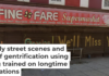Researchers used Google Street View to pull images of gentrifying neighborhoods. @2021 Google Street View, CC BY-NC